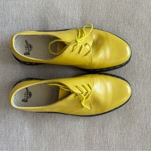 Dr. Martens Yellow oxfords